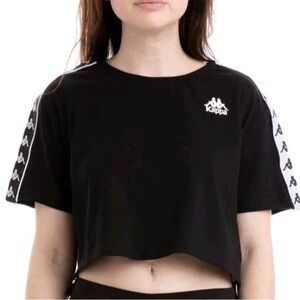 Kappa Women's Black Crop Top